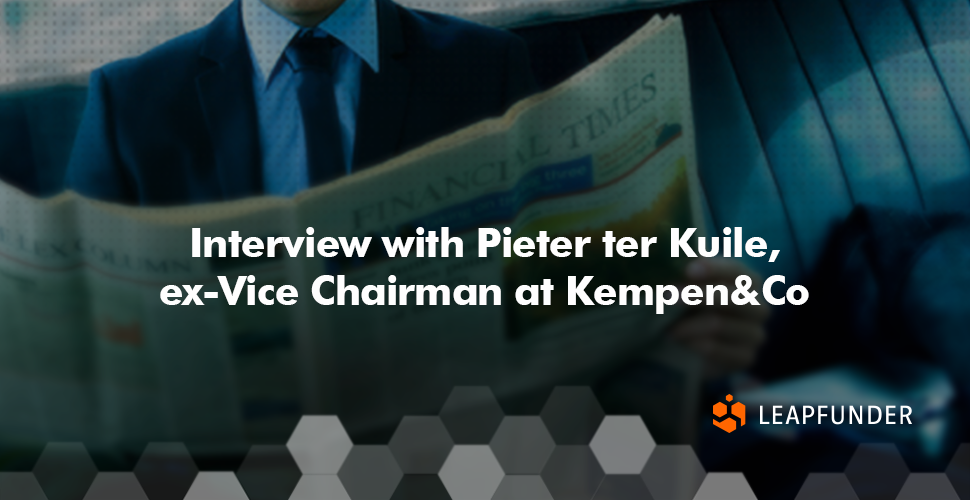 Interview with Pieter ter Kuile, ex- Vice Chairman at Kempen&Co